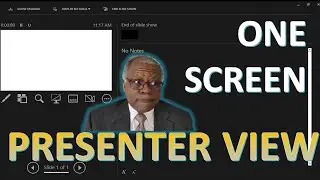 How To Use Presenter View With One Screen In PowerPoint