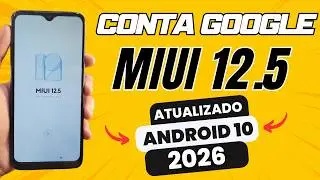 REMOVER CONTA GOOGLE REDMI MIUI 12.5 XIAOMI NOTE 7 ATUALIZADO 2024 SEM PC REDMI 8/REDMI 8A/REDMI 7A