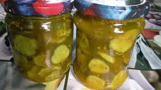 ХРУСТЯЩИЕ ПИКАНТНЫЕ ОГУРЧИКИ на зиму и на каждый день Делаются на раз-два СУПЕР !!!