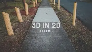 How to Create a 3D Text Effect in 2D | Adobe Photoshop Tutorial