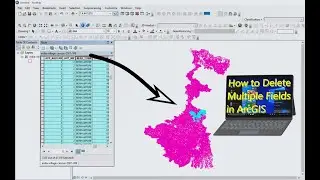 Delete Multiple fields in ArcGIS  || Delete Fields in ArcGIS || ArcGIS 10.8