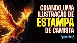 Criando uma ilustração para estampas de Camiseta - Desafio Fênix - Episóido 2 - Escola Rise