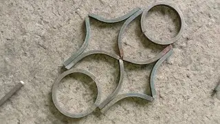 Simple And Easy Bending Techniques For Square bar Bending //how to make metal Bar Bender 