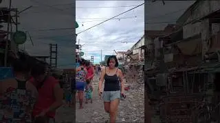 Why do they call this place HAPPYLAND in Tondo Manila? #philippines #reallife 🇵🇭 #4kwalk