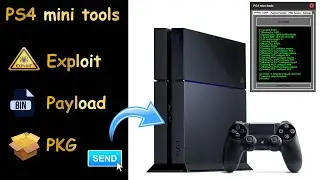 PS4 mini toolset - Unlock your PS4 and send payloads and games to your PS4 remotely.