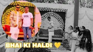 Kartik Bhai KI Haldi