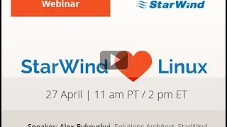 StarWind Virtual Storage Appliance on Linux