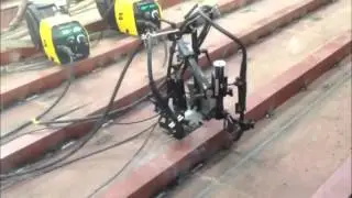 Dual Torch Stitch Welding Automation - Barge Hull Stiffeners - Shipbuilding - 2014