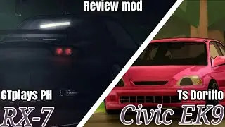 Review mod mazda rx-7 fd(beta) by @GTPlays PH & Honda civic EK9 @TS Dorifto - FR Legends Indonesia