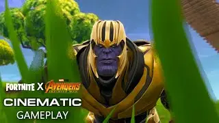 Fortnite X Thanos Cinematic Gameplay
