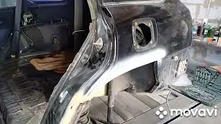 Ремонт порогов Toyota rav4, вторая жизнь)