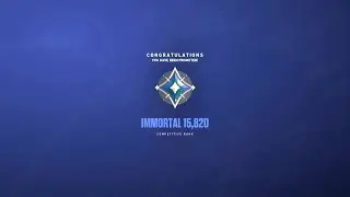 The first Blue Immortal in VALORANT...