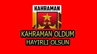 KAHRAMAN OLDUM / AİNSLEYY [ WOLFTEAM ]