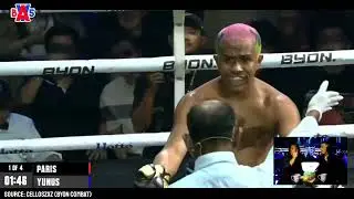 PARIS PERNANDES VS YUNUS WAMAER SASMITA   FULL FIGHT   Byon Combat Showbiz 2