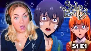 SOLO LEVELING IS FINALLY HERE | Solo Leveling Season 1 Episode 1 Reaction