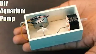 How to Make an Aquarium Oxygen Pump - Easy & Fun!