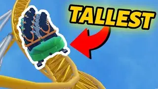 Making the TALLEST Roller Coaster on ROBLOX?