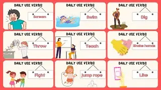 Most common VERBS that everyone should know #englishforeveryone #shareyourenglish #englishvocabulary