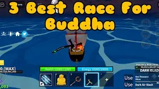 Best Race For Buddha In BloxFruits Update 17 Part 3!! Must Try