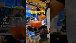 time is gold #trending #viral #fyi #barista #coffee #hugot #cocktails