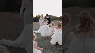 Must Watch!! Blended family has the sweetest moment after they are married! 😭😭😭 #weddingvideo