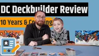 DC Comics Deck-Building Game Review - Simple & Accessible....But Too Simple?