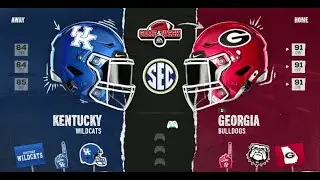 CFB REIMAGINED 2024 Season Week 3 - Kentucky (1-1) @ #1 Georgia (2-0)