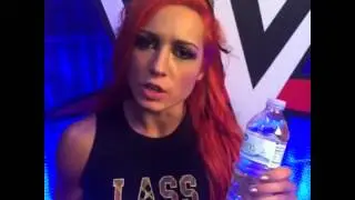 WWE Becky Lynch Pun On Paige Backstage