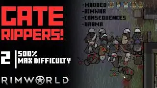 ENDLESS RAIDS | 500% Difficulty Rimworld Ep 2