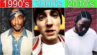 90's RAP VS 2000's RAP VS 2010's RAP 🔥