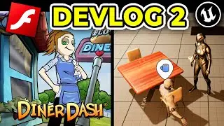 Making a Childhood FLASH Game in UNREAL ENGINE 5! - Cocoa Loco Devlog 2