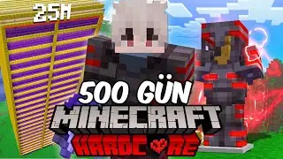 Minecraft Hardcore'da 500 Gün Hayatta Kaldım..! (TÜM HİKAYE)