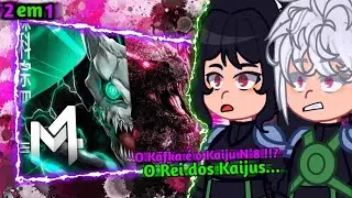 🍖 Kaiju N.°8 React Rap do Kafka e Do Godzilla | 2 em 1 | M4rkim & Papyrus Da Batata