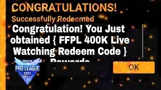 FFPL Redeem Code Today | FF Redeem Code Today | Free Fire Redeem Code Today