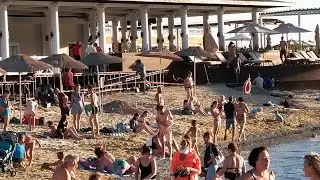 Russian Five Star Hotel Beach, Gelendzhik city/Геленджик, Пляж отеля пяти звёздного