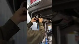 БОМБИЧЕСКИЙ ВЫХЛОП на ЛЕГЕНДУ BMW e39 