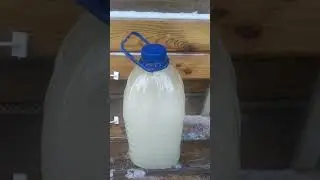 Антигель+дизельное топливо 5л на улице