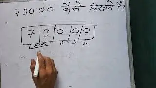 73000 hindi me | 73000 kaise likhate hain | 73000 spelling Hindi & English | हिंदी में