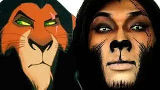 Halloween Disney lion makeup ❤❤👍👍