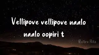 Vellipove vellipove Lyrical video song