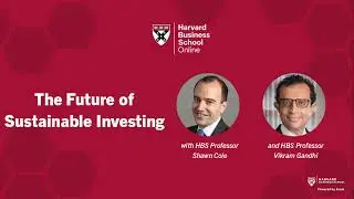 The Future of Sustainable Investing