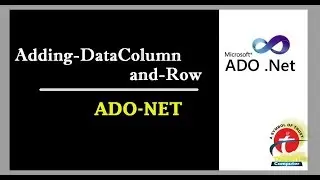 ADO-NET Adding-Data Column-and-Row