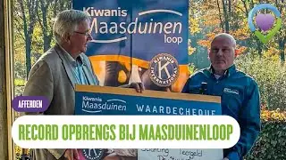 Record aantal lopers en opbrengst bij Maasduinenloop 2024