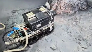 We recreated the very first robot of Chernobyl Reactor Sarcophagus!