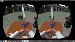 Interactive hands in Unity3d