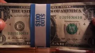 $100 Dollar Bill Hunting! | Star Notes, Cool Serial Numbers, and More!