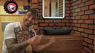 Manufacturing of bathroom furniture from wood.