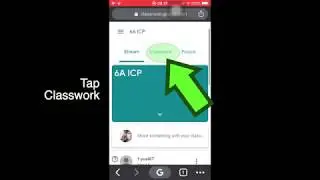 Cara Mengunggah Tugas berupa Foto Ponsel Hasil Tulisan Tangan di Google ClassRoom. 