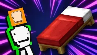 Playing Minecraft Bedwars as a Dream skin noob