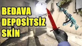 CSGO DEPOSİTSİZ BEDAVA SKİN ALMA 2018